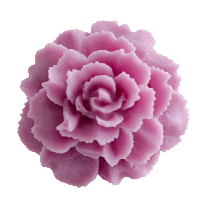 
diy aromatherapy candle plaster more than fragrant stone three-dimensional peony rose flower decoration silicone mold 