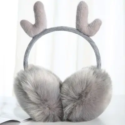 High Quality Winter Fur Earmuffs Christmas Ear Warmer Plush Earmuff For Adult