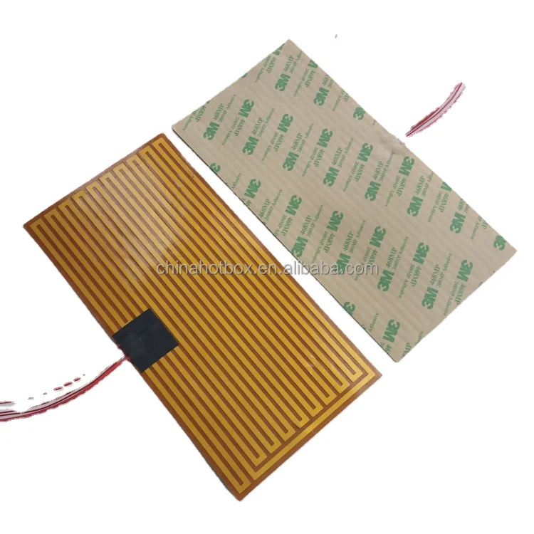 12V heater mat pad with thermostat to heat water tank for vehicles and caraven PI polyimide thin film heating element