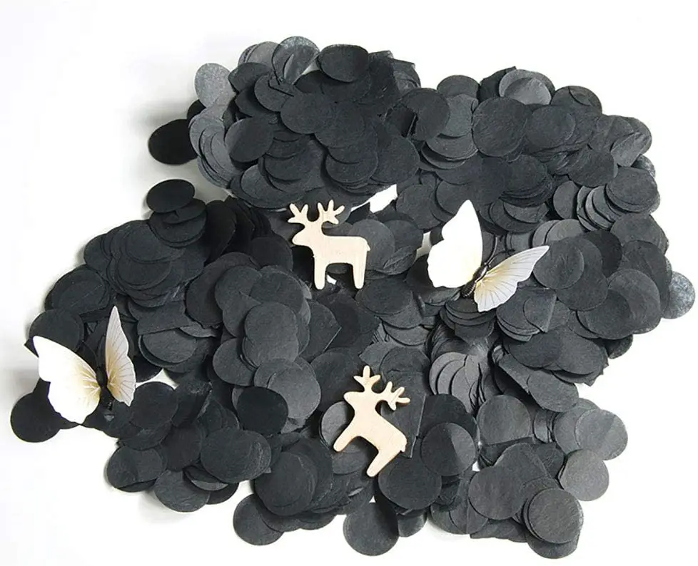 Factory supplies butterfly shape paper confetti