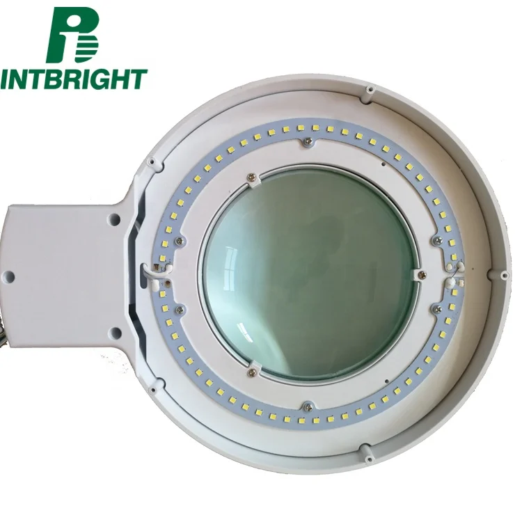 Portable 5X Foldable Jewelry loup Magnifier With LED light Magnifying lamp