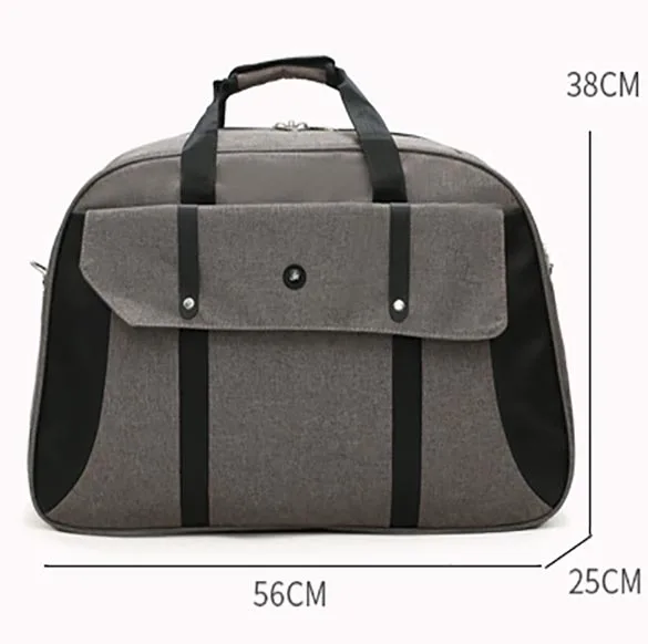 Carry On Weekender Overnight Travel Shoulder Bag for 15.6 Inch Laptop Computers for Women