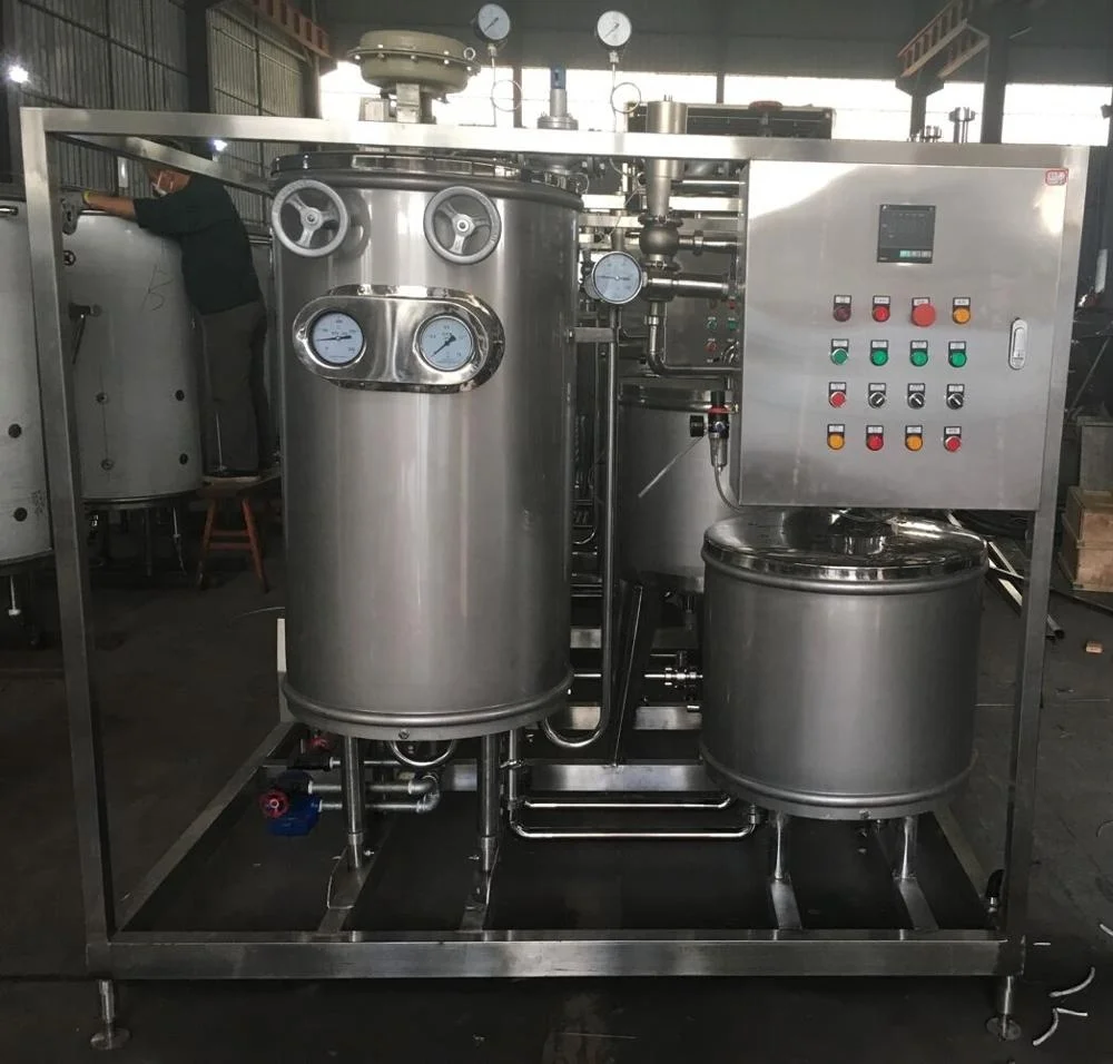 
High Efficiency Automatic Stainless Steel UHT Coil Type Juice Pasteurizer 
