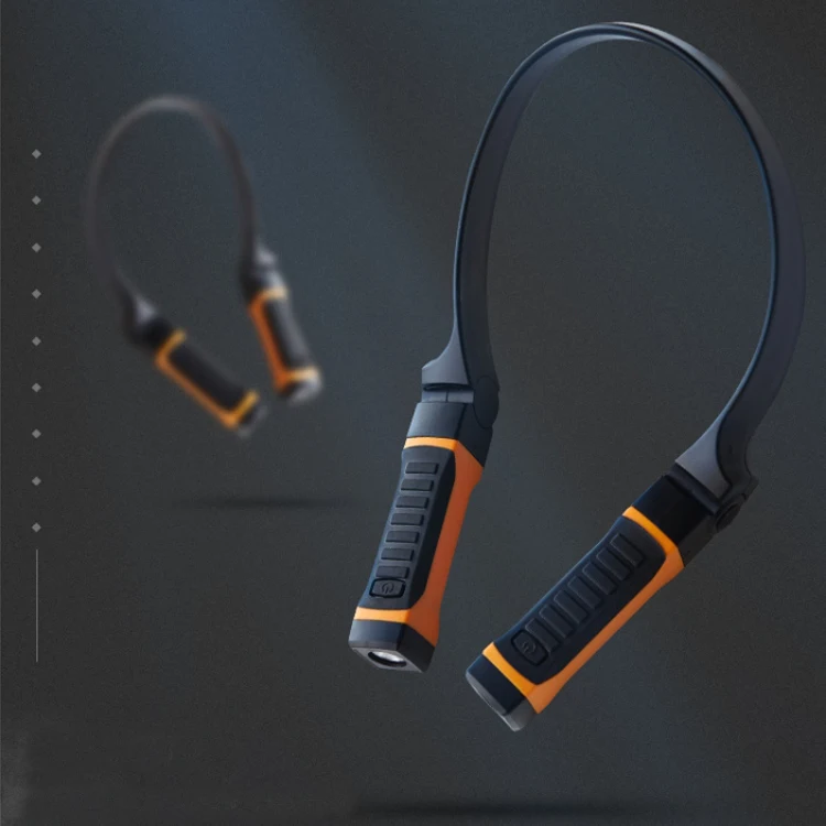 Dry Battery Powered Bendable Arms LED Work Light 2 Brightness Levels Camping LED Neck Reading Light