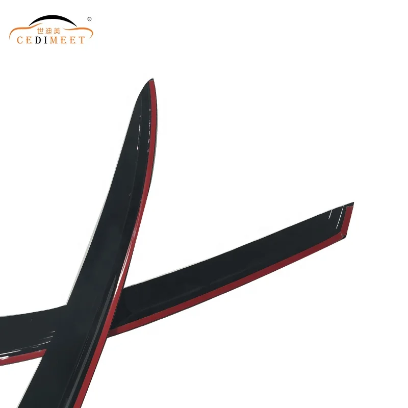 Car Exterior Accessories Window Deflector Acrylic Sun Visor Rain Guard Vent Wind Guard For Volkswagen Polo Sedan 2005-2010