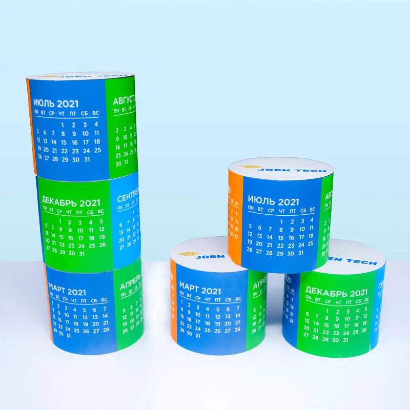cylinder shape magnetic photo folding puzzle round magic cube with custom print logo picture for advertising gift toy