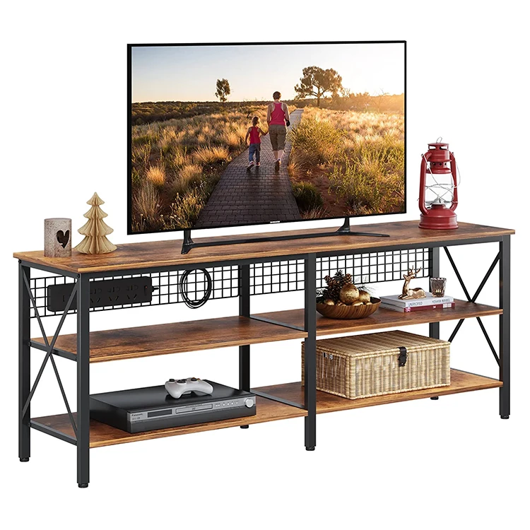 Wholesale Cheap Tv Cabinet Table with Storage Rack Wooden Console Home Furniture Fireplace Living Room Cabinets TV Stands Modern