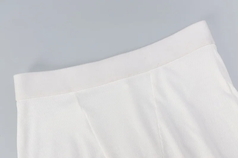 Новое поступление 2022 модные женские брюки в рубчик комплект из двух предметов леггинсы Женский с логотипом на