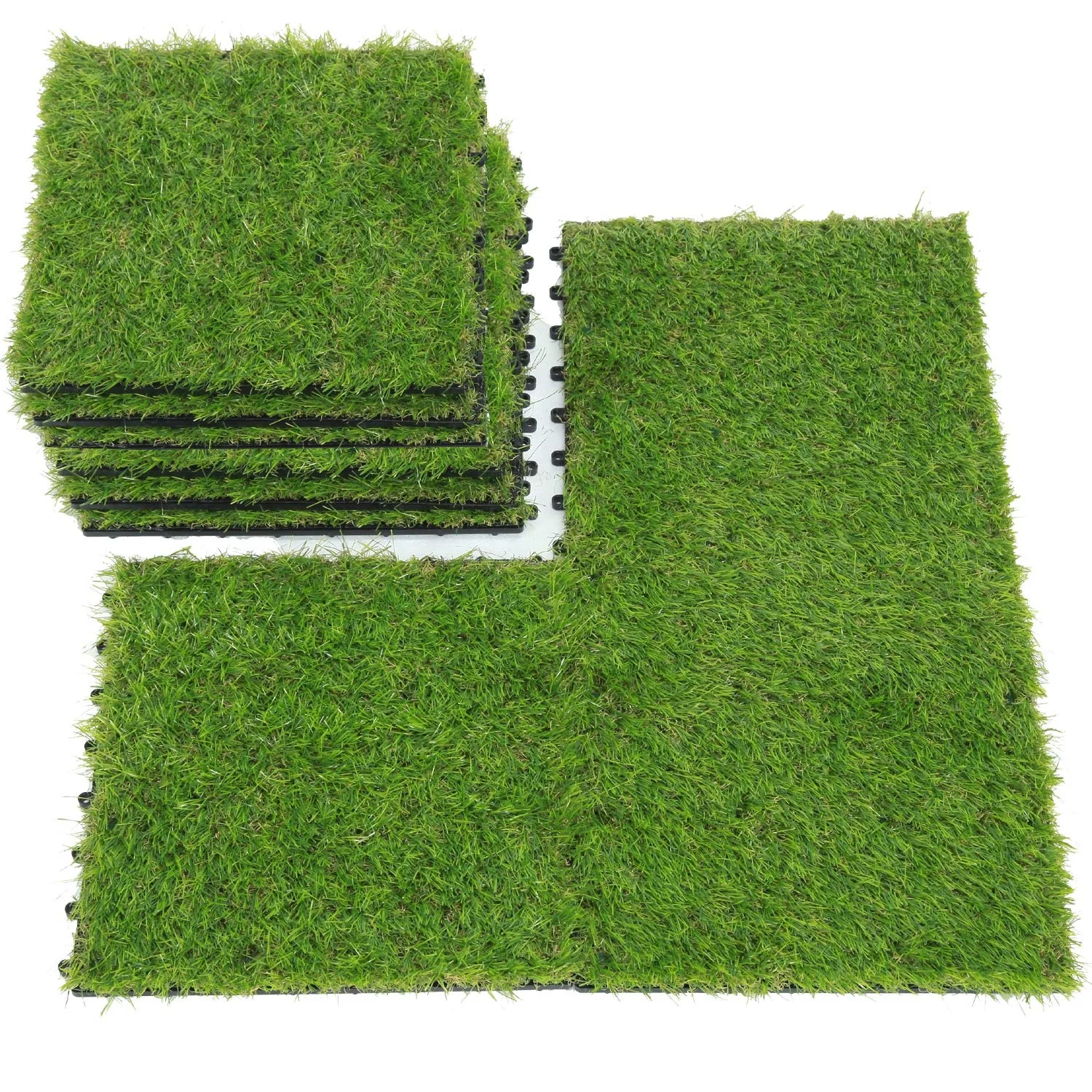 Black Artificial Grass Carpet Roll Synthetic Turf Lawn for Outdoor Landscape