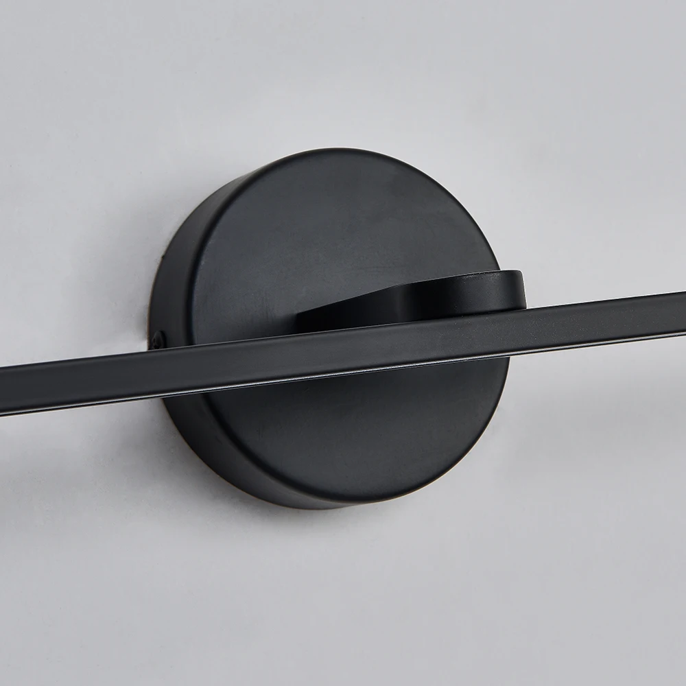 Black modern bathroom lighting house decoration lamp indoor vintage black wall lamp picture lights hotel led light for mirror