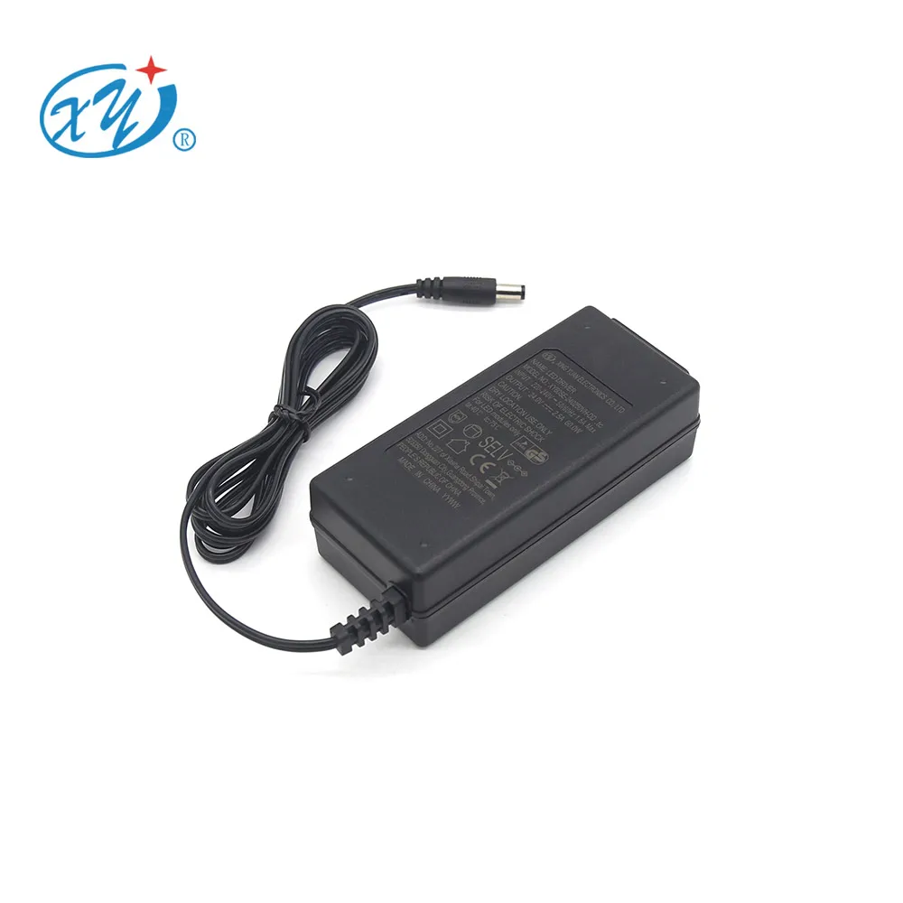 Custom OEM Universal Input 100-240v EU UK US AU plug adapter 12v 5a 12v dc 5 amp 24v 2.5a ac dc adapter 12 volt 5 amp power supp