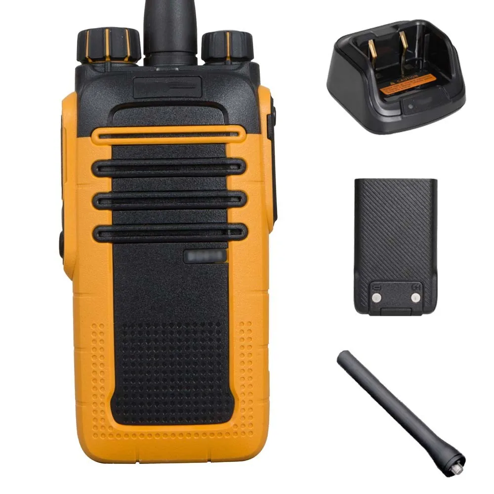 BD615 прочная водонепроницаемая портативная рация IP66 UHF VHF DMR FM 400-470 мГц 4 Вт цифровая USB Vox связь 20 км пробежала 10 км