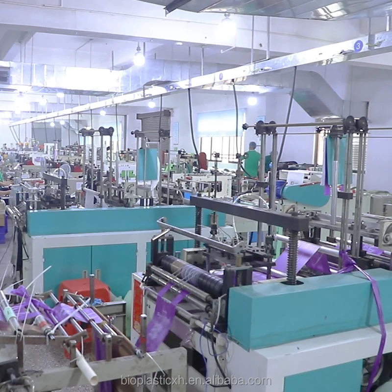 heavy duty compostable thicken waterproof plastic shopping bag  vest carrier supermarket plastic pe shopping mall bag