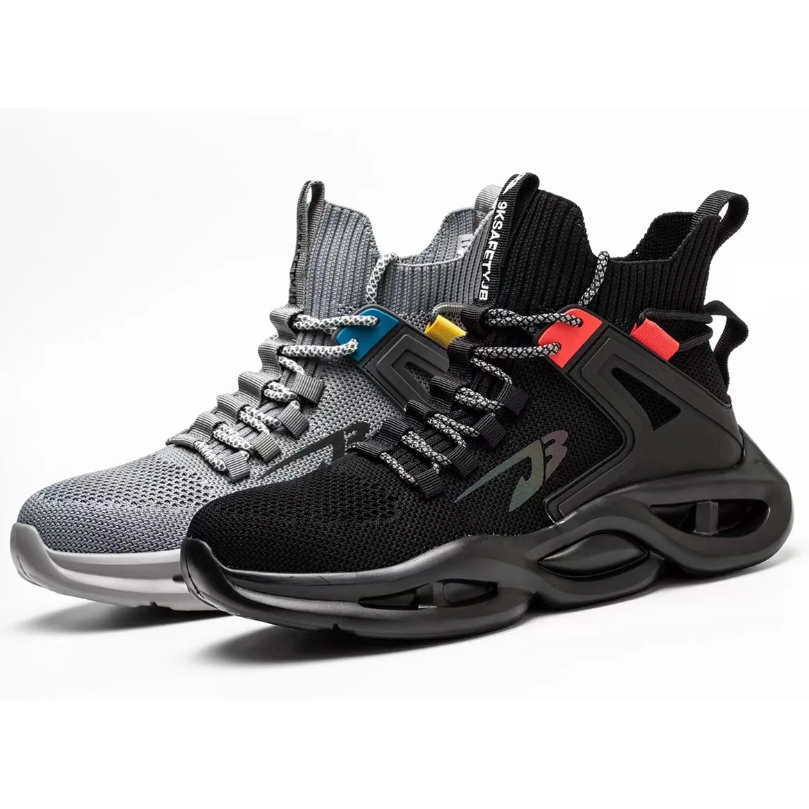 DianSen zapatos de seguridad OEM ODM безопасные рабочие ботинки для мужчин стальной носок Safti Легкие дышащие