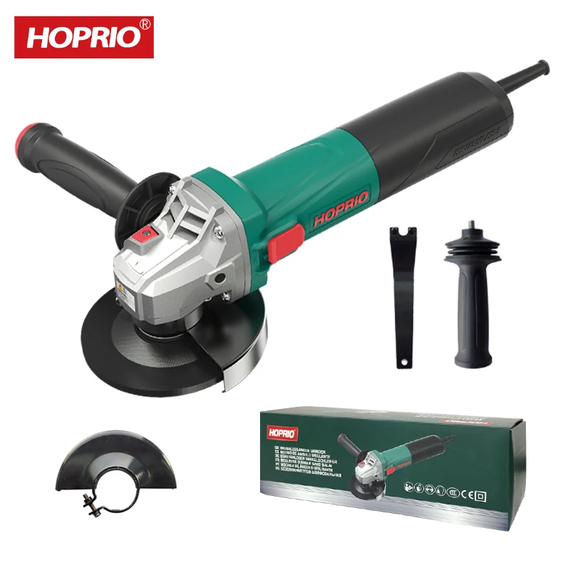 Factory supply 125mm 1150W Side Switch Hand Angle Grinder with Soft Grip Max Duty Motor Indusrry Grade