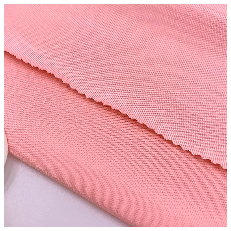 Factory new style milk silk stretch four sides elastic knitted sweatshirt fabric 1041# 180g yoga T-shirt garment knitted  fabric