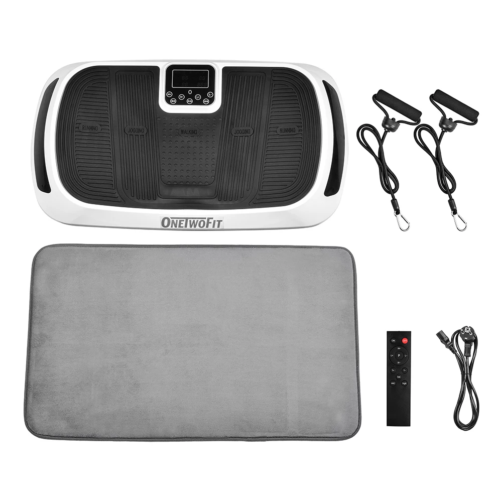 Onetwofit для домашнего использования, вертикальный массажный вибратор, вибрационная пластина, тренажер для всего тела, вибрационная пластина, машина