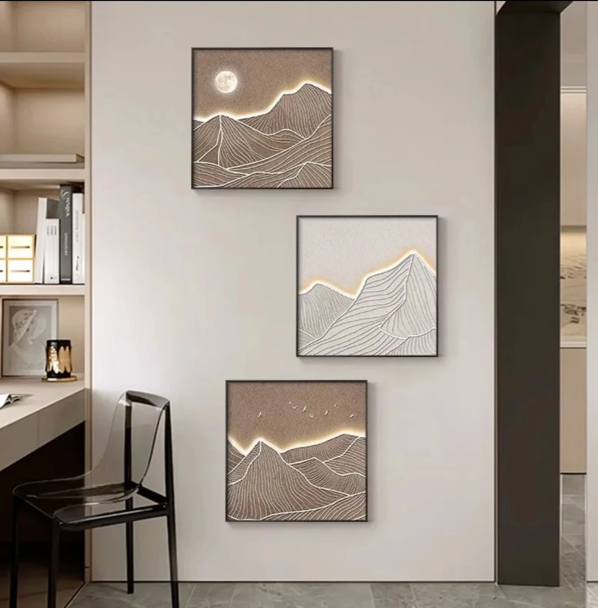 Poster Picture Print Crystal Porcelain wall decor modern art large canvas print frame