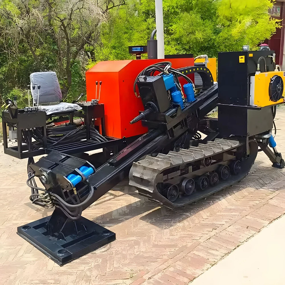 32 тонны hdd trenchless Горизонтально направленный сверлильный станок мини оборудование