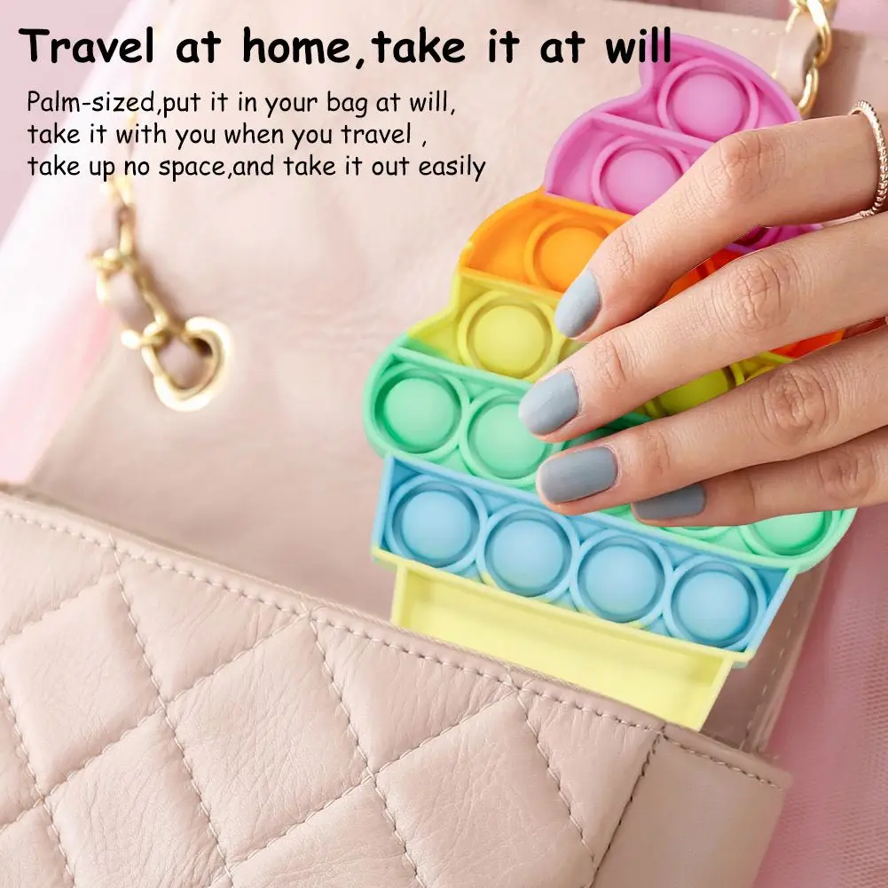 High Quality Silicone Assorted Designs Custom Push Bubble Sensory Fidget Simple its Fidget Toys Set