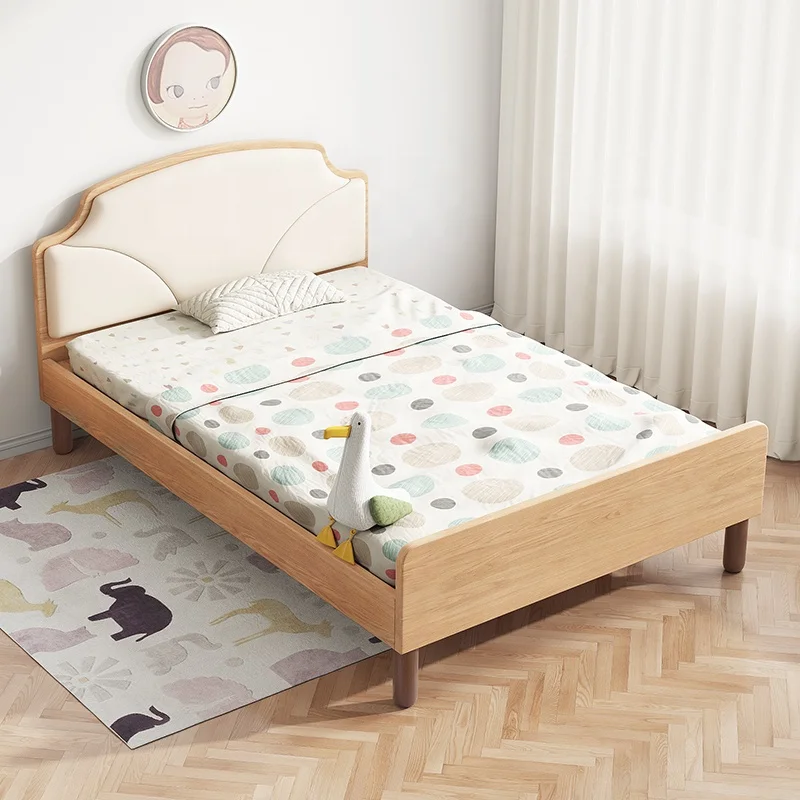 Bedroom luxury modern conforte portable simple children single bed