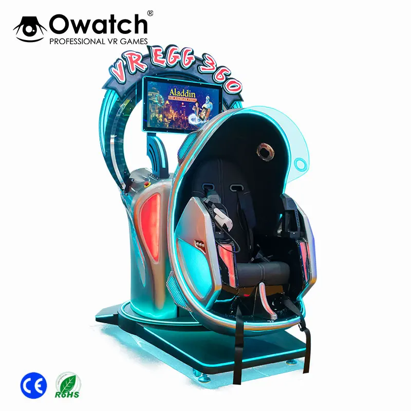 Exciting 360 Degree Flight Simulator Virtual reality Shooting VR Simulator 9d vr gaming equipment