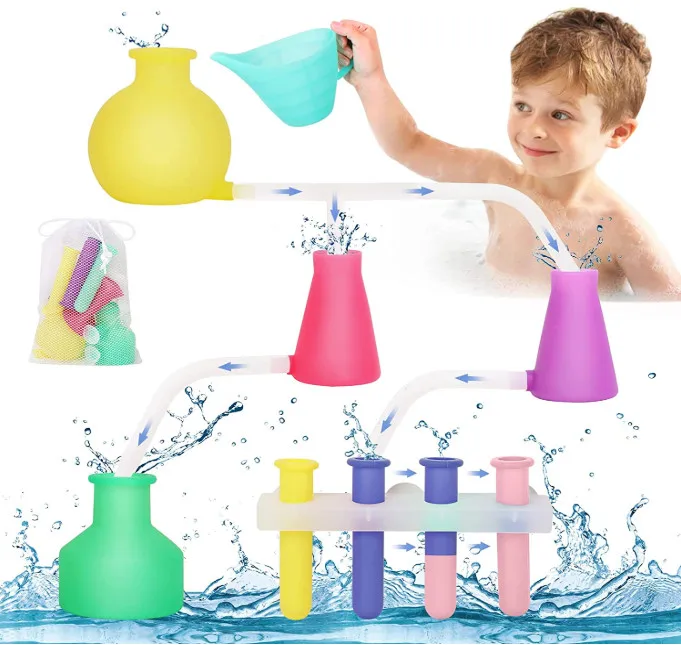 Toddler Bath Toys for Ages 3-4, Scientist Stem Toys