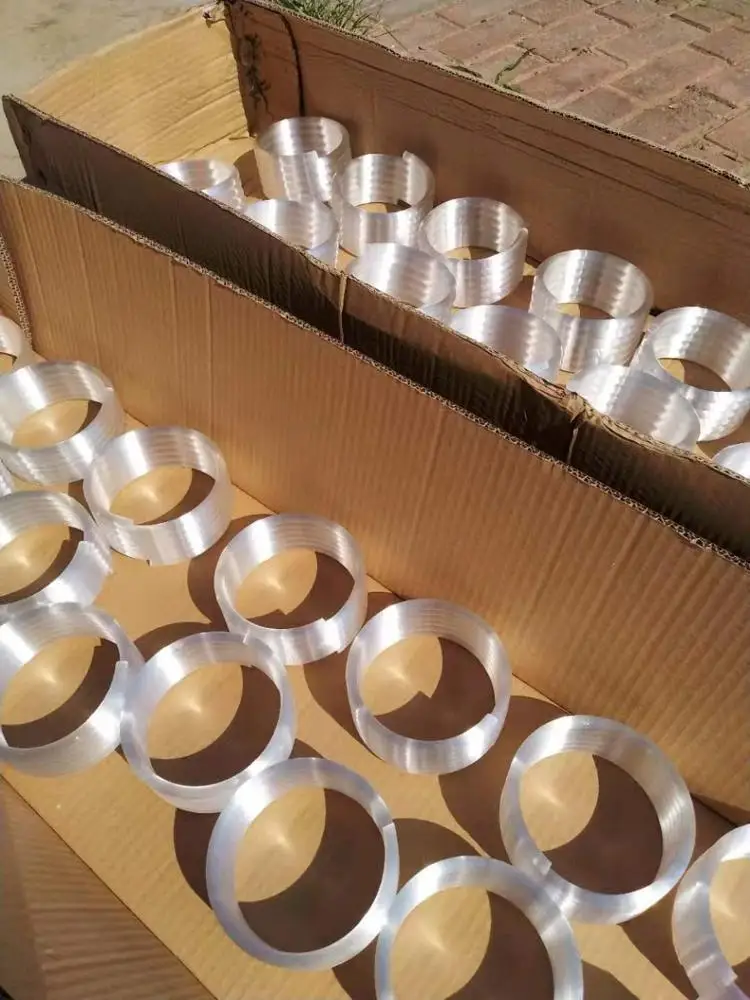 Helix Milky Quartz Tube Spiral Quartz Glass Tube