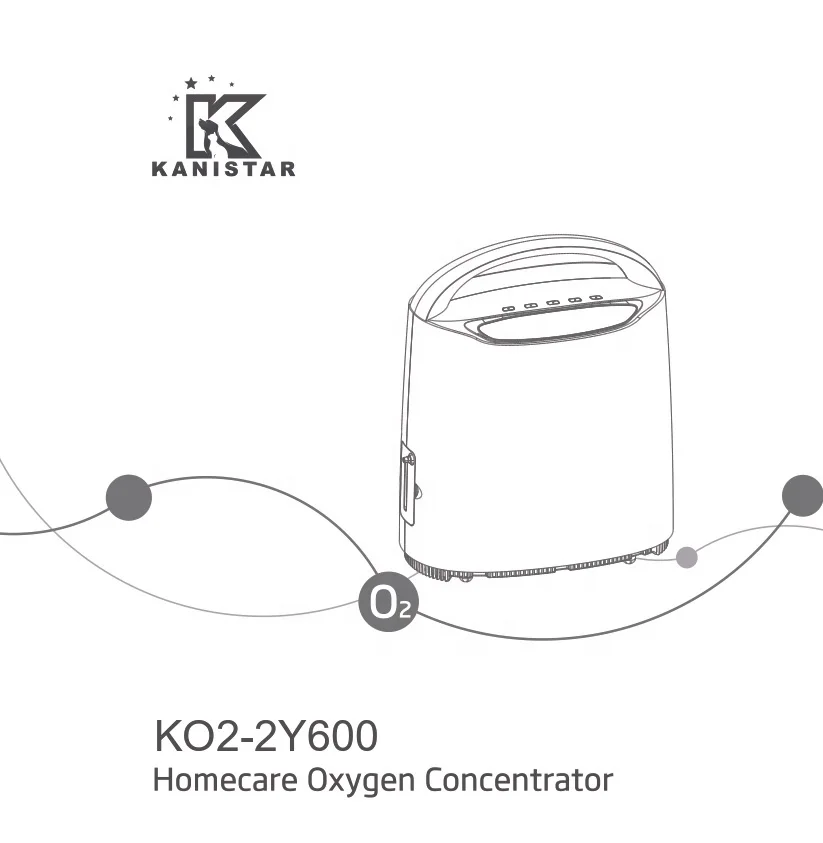 KO2-2Y600 Veterinary Oxygen Concentrator Portable Medical Equipment Oxygene Concentrator