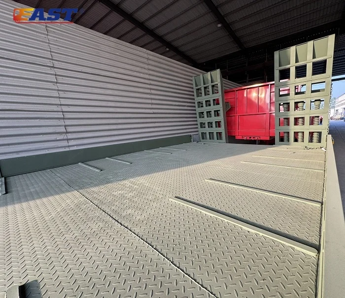 EAST 3 axle Low Bed Truck Trailer for sale lowboy trailer for sale