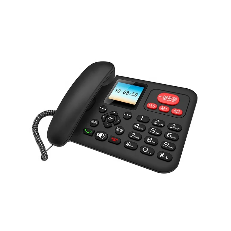 Low Cost 4G Wifi Offices Desktop Fixed Wireless Handset Cordless Telephone Phone