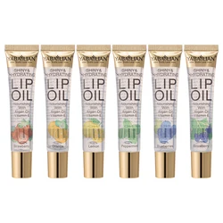 Plant transparent lip balm liquid lip gloss female girl without Logo lip repair private label hose lipstick