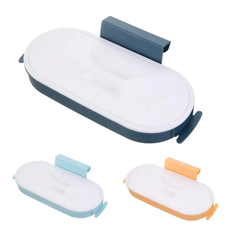 New Garbage Bag Holder Kitchen Cabinet Door Basket Hanging Trash Can Waste Bin Garbage Rack Tool Storage Holders Trash Racks