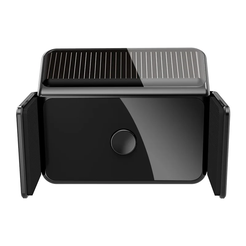 2021 Hot Sale New Arrival Solar Energy Power Panel Mount 150mAh Battery Car Mount with Air Vent Holder for Mobile Phones