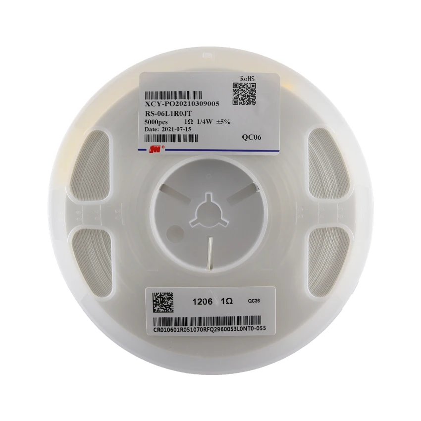 Все серии толстых пленочных резисторов 1% ~ 5% Сопротивление 2512 популярные продукты адекватная поставка может отправить образцы резисторов по цветному диапазону