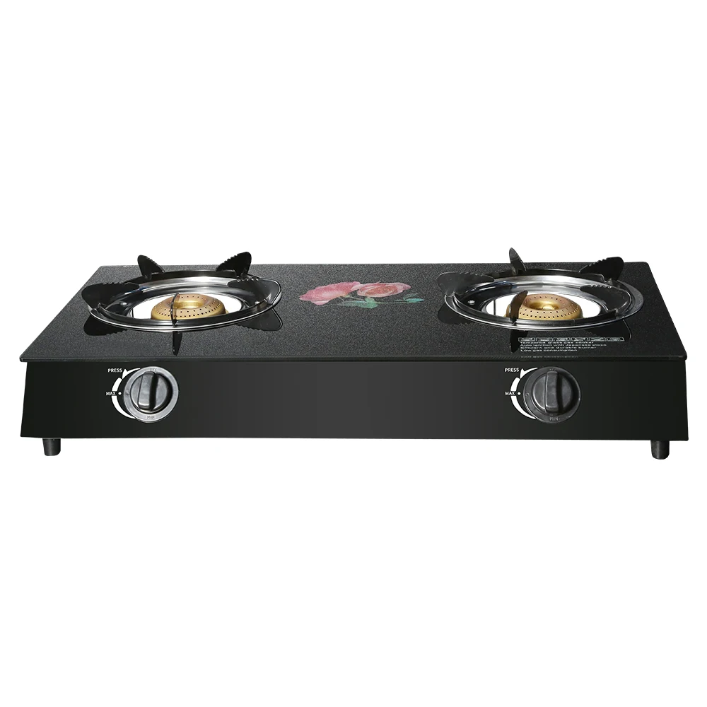 2 Burner Apartment Size Gas Stove With Explosion-proof  Panel