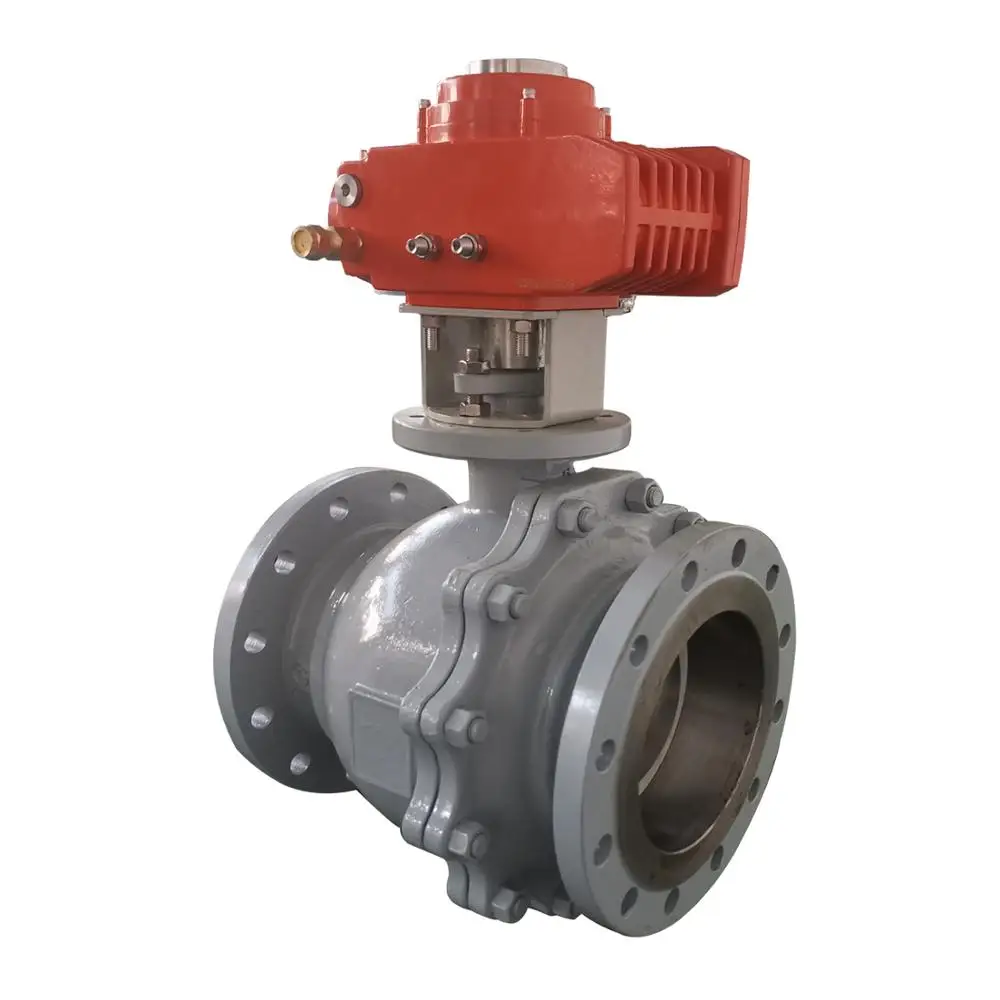 Electric actuated price with flange  ball valve dn 200