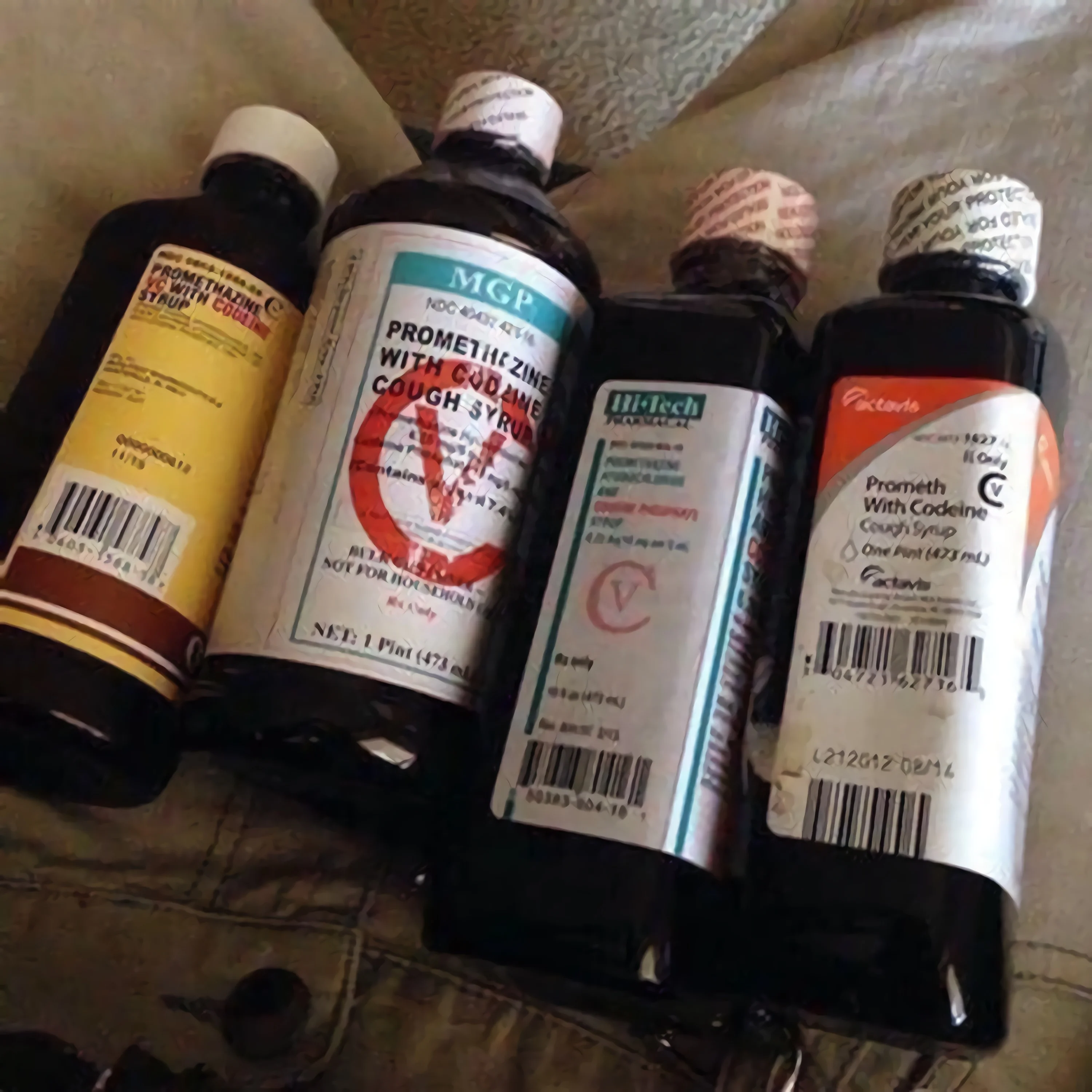 Custom High Quality Printed Oral Solution Wockhardt Cough Syrup Label Stickers