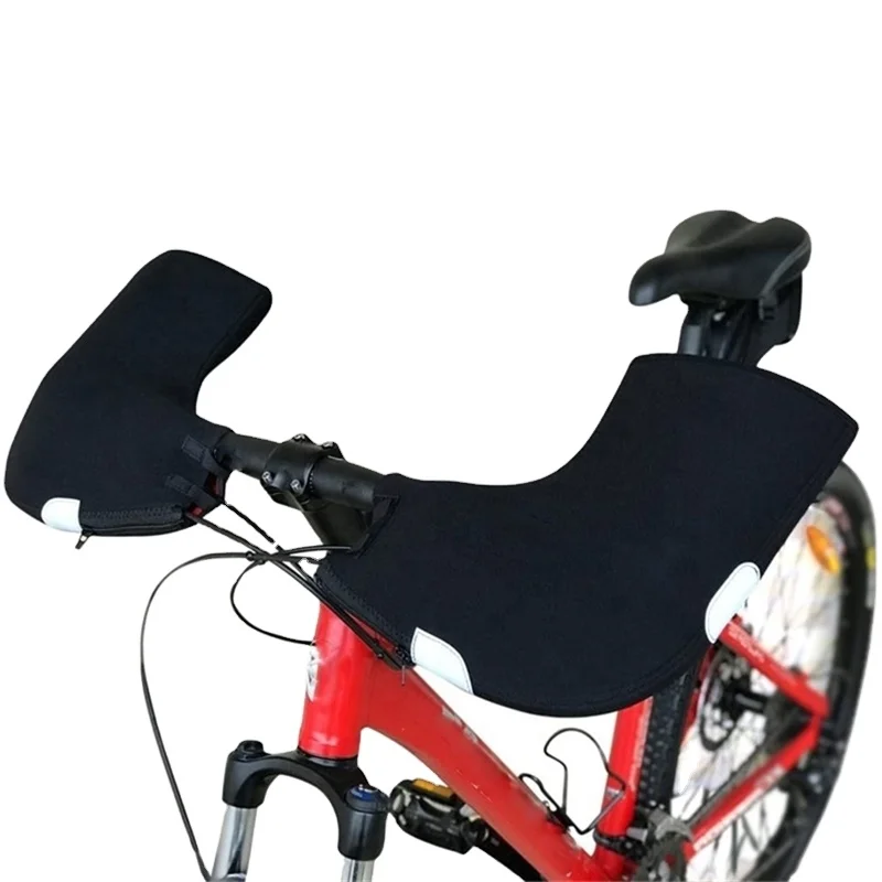 UOO Factory Price Bike Handlebar Mitts Cyclist rockbro Mittens for Winter Thermal Cover for Handlebar Keep Hands Warm 1 Pair