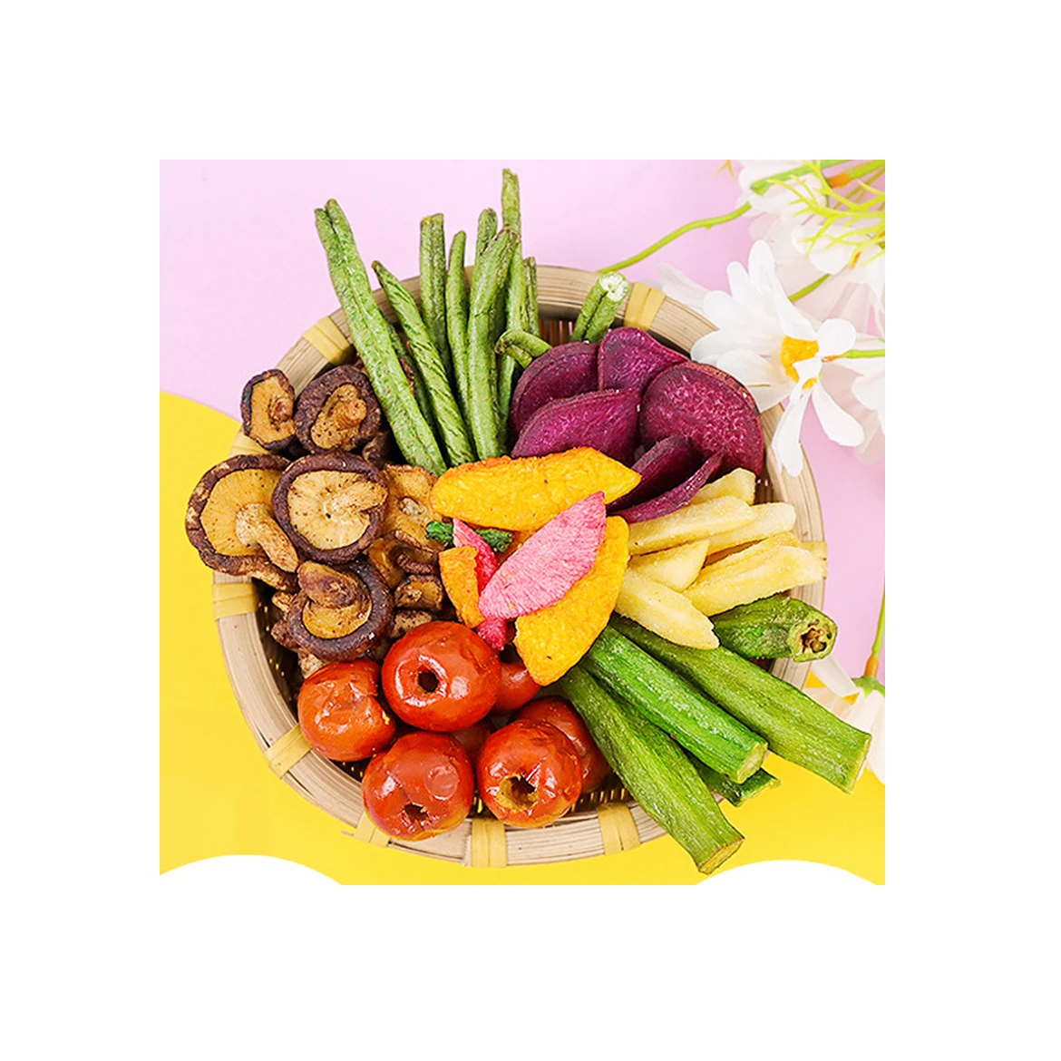 Popular Nutrition And Health Mixed Dried Fruit And Vegetable Chips Mixed Dried Fruit Chip And Mixed Vegetable