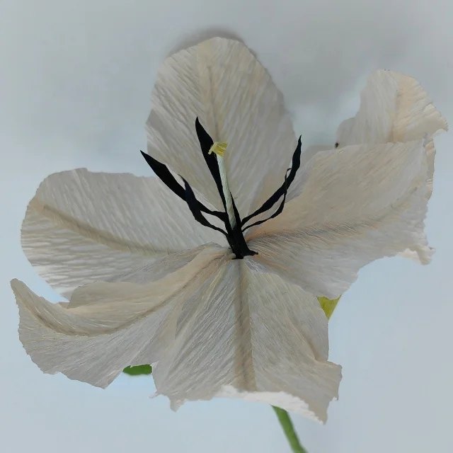 Artificial Tulips Single Home Living Room Decor Ornaments Crepe Paper Artificial Flower Tulips