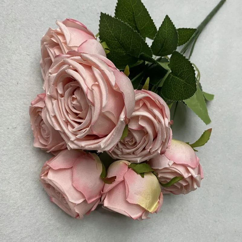 Wedding decorations of simulated rose bouquet home furnishings hotel decoration artificial flowers