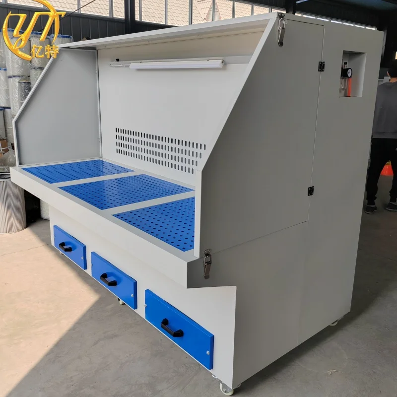 high  quality Grinding table Used for various grinding, polishing   Grinding platform sanding table dust collector
