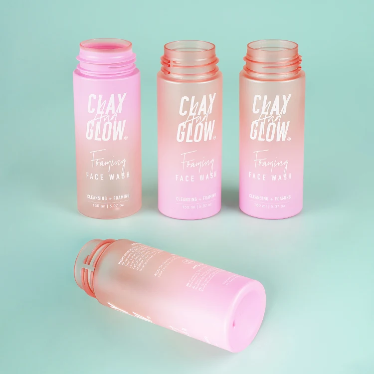 Косметическое очищающее средство для лица розовая пена 150 мл