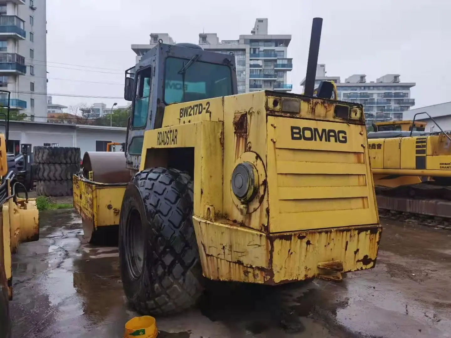 Б/у Дорожный Каток Bomag BW217D, б/у уплотнитель Bomag BW217 BW219 BW213, дорожный каток, уплотнитель на продажу