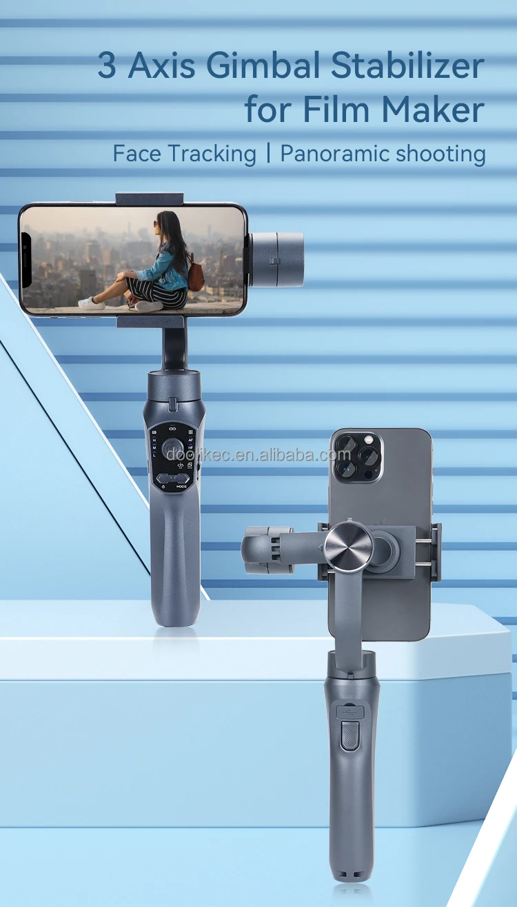 Factory Wholesale Good Price Portable Handle Handheld Gimbal Stabilizer High Quality Pictures Videos for Mobile Phone