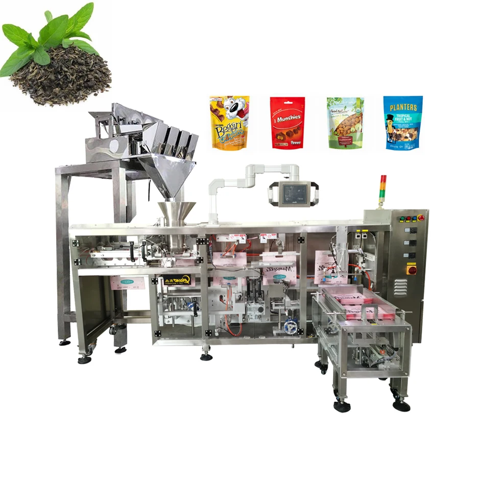 TOP Y Multifunctional bagging coffee beans horizontal packing automatic doypack bag machine made in China