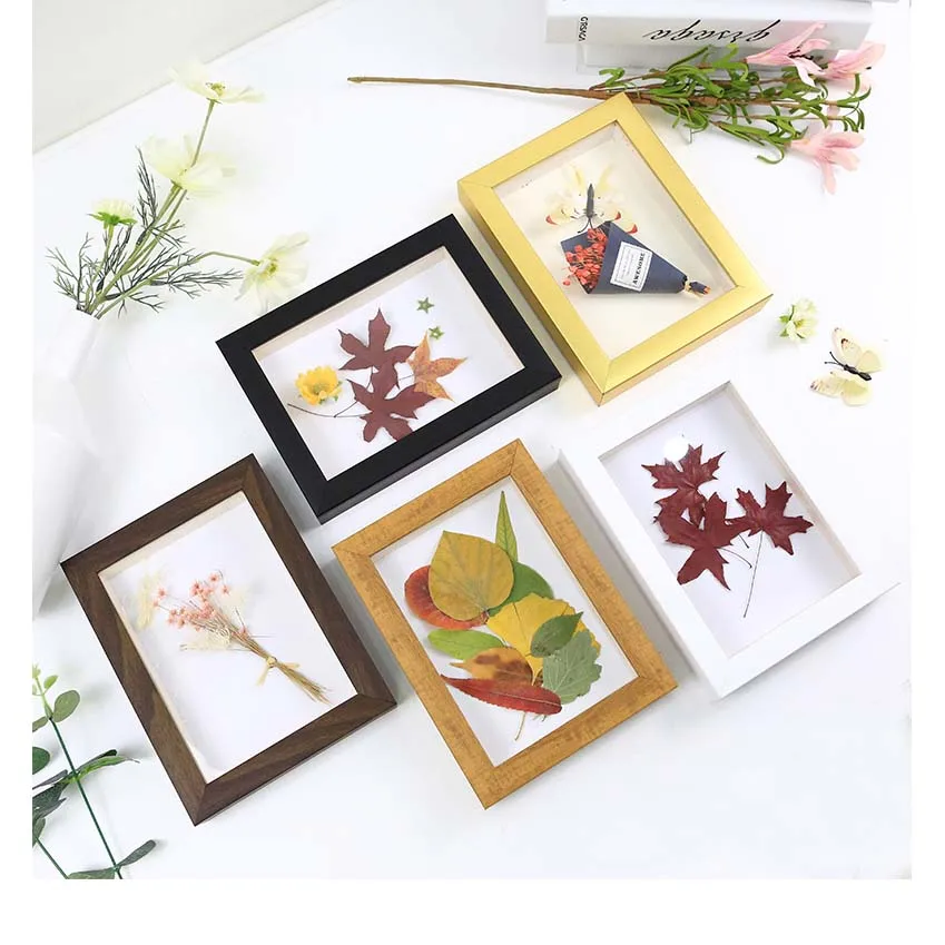 Высококачественная красочная пластиковая коробка для глубоких теней, 3D коробка, фоторамка, художественная фоторамка