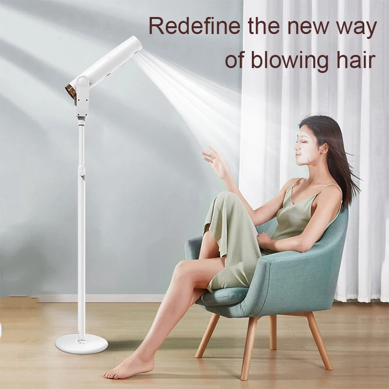 Professional High-power Quick Drying Hands Free Hair Blower Adjustable Negative Ions Vertical Fast Hair Drying Machine