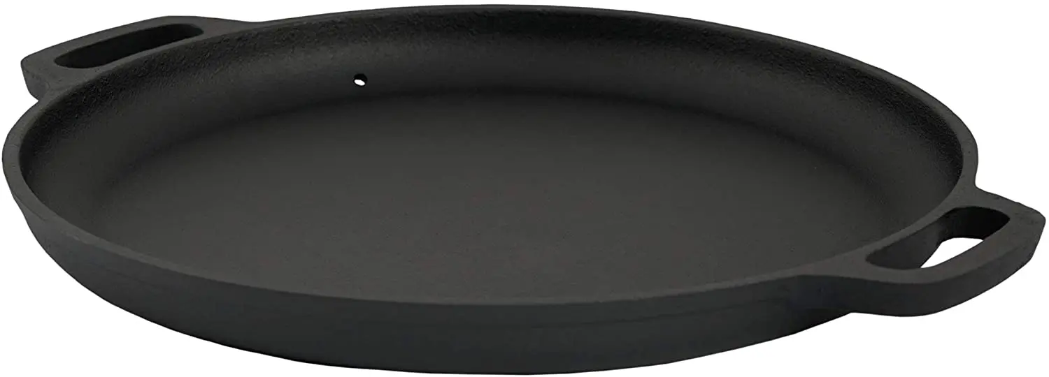 Dutch Oven Set with Tripod Stand  Dutch Oven 5.5 L Cast Iron Pan Stainless Steel Grill and Saucer